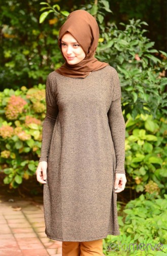 Triko Tunik 3739-06 Vizon