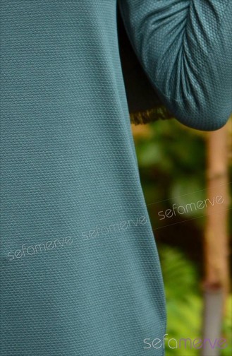 Tesettür Tunik 41146-03 Yeşil
