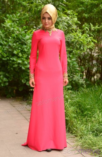 Habillé Hijab Fleur de grenadine 4721-04