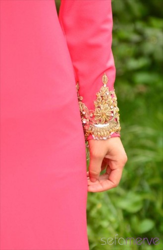 Habillé Hijab Fleur de grenadine 4721-04