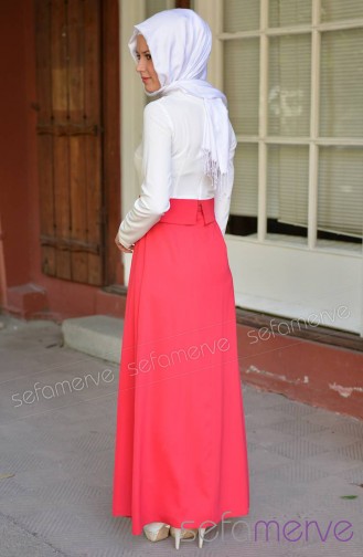 Coral İslamitische Jurk 4269-02