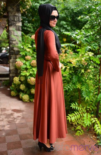 Tabak Hijab Kleider 5042-05