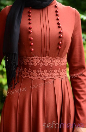 Tabak Hijab Kleider 5042-05