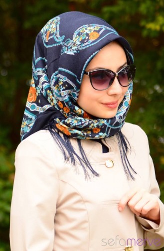 Turquoise Hoofddoek 13