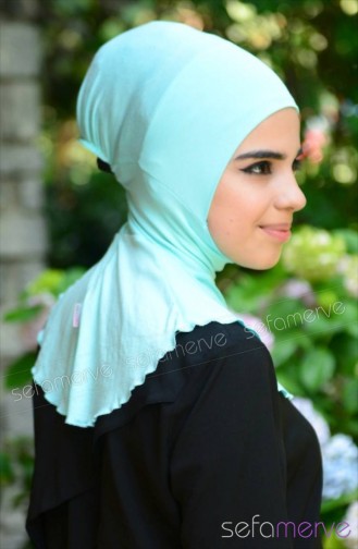 Minahill Tesettür Bone 04 Mint Yeşil
