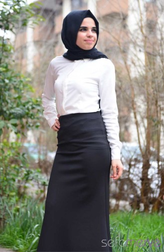 Miss Nisa Skirts 0427-01 Black 0427-01