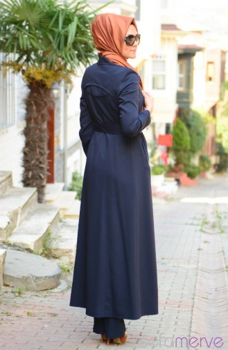 Berrince Pardesü 1839-05 Lacivert