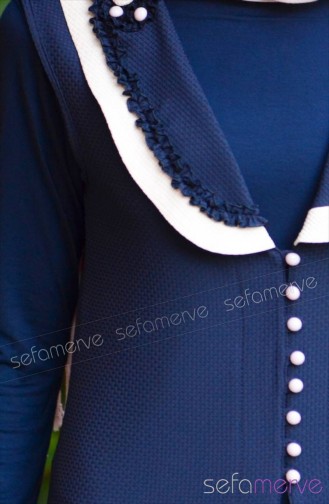 Navy Blue Waistcoats 1171-03