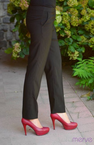 Pantalon Noir 1051-01