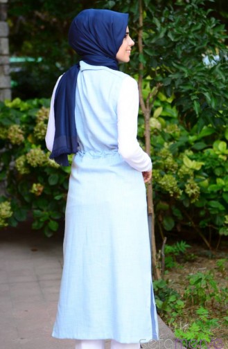 Hijab Vest HWS 2051-04 Ice Blue 2051-04