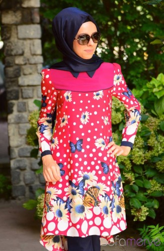 Hijab Tunic 4203-05 Purple 4203-05