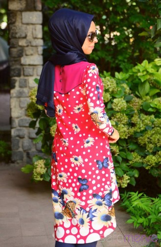 Hijab Tunic 4203-05 Purple 4203-05