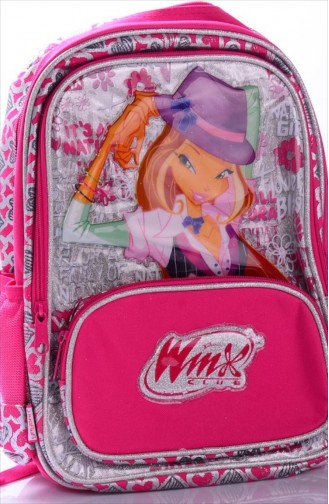 Winx Okul Çantası 63138-01 Pembe