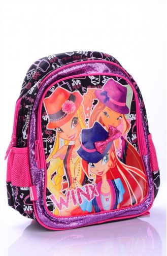 Winx Okul Çantası 63150-01 Pembe