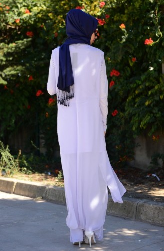 Tunik Yelek Pantolon 15015-01 Lila