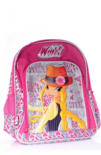 Winx Okul Çantası 63139-01 Pembe