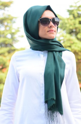 Sefamerve Sinem Şal 06 Koyu Yeşil