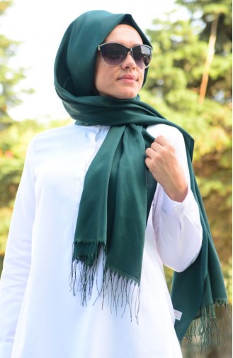 Sefamerve Sinem Şal 06 Koyu Yeşil