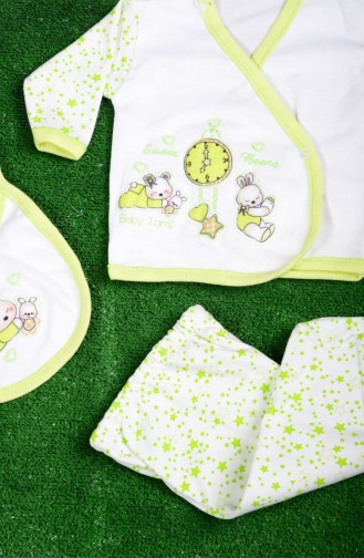 Ensemble de Brassière Bébé Vert 1005-03