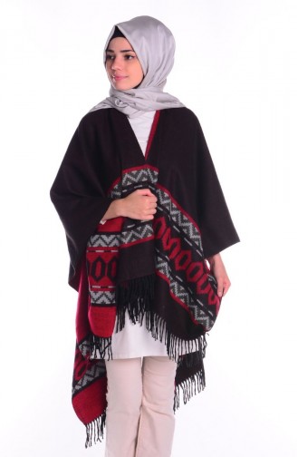 Red Poncho 11525-08