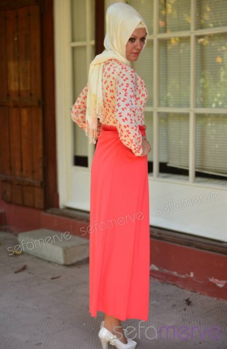 Famelin Dress 4472-02 Coral 4472-02