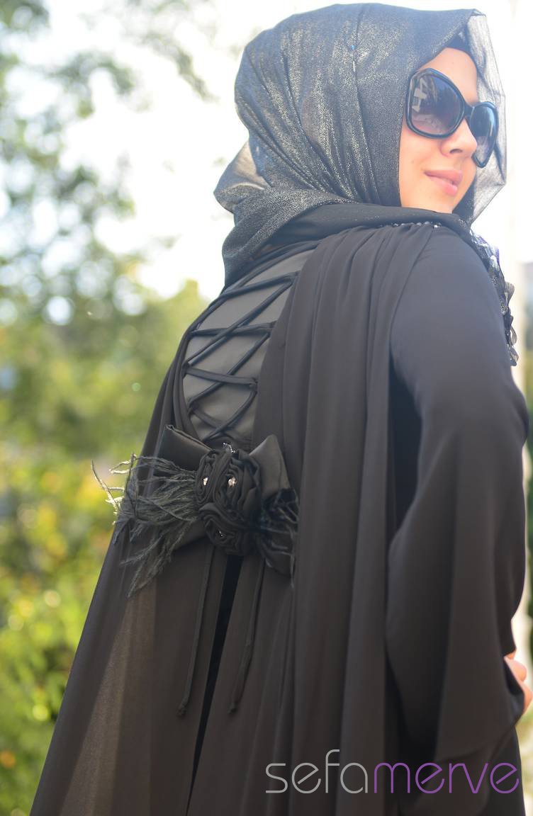 Famelin Abiye Elbise 4466-01 Siyah