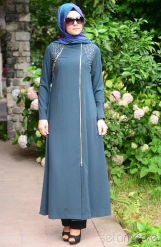 Green Abaya 35518-03