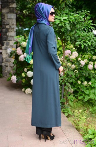 Green Abaya 35518-03