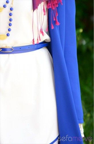 Sefamerve Kombin Tunik GLY 140748-06 Saks