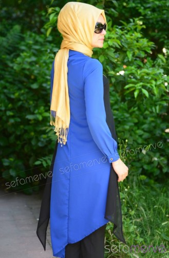 Hijab Tunic 2002-01 Saxon Blue 2002-01