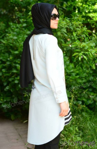 Modahanne Hijab Tunic 0104-04 Light Blue 0104-04