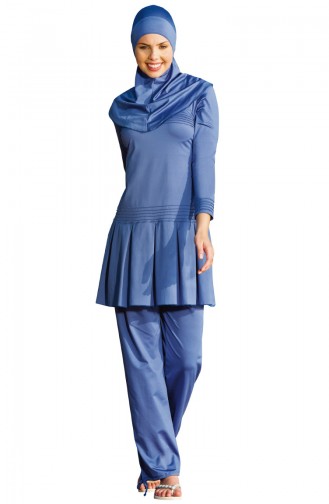 Navy Blue Swimsuit Hijab 21