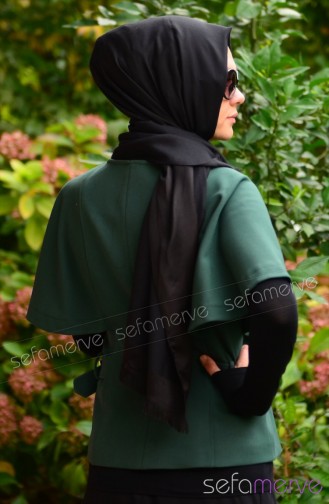 Grün Strickjacke 4283-05
