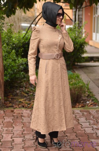 Hatunca Abiye Kap 7089-03 Camel