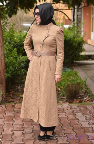 Hatunca Abiye Kap 7089-03 Camel