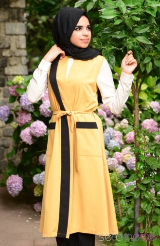 Senf Strickjacke 0837-10