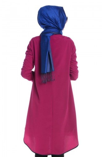 Orchidee Farbe Hijab-Abendkleider 34739-03