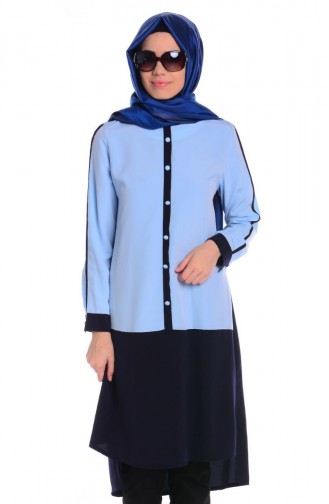 Blau Tunikas 4729-07