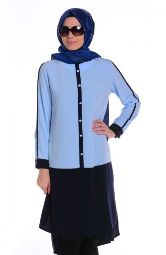Blau Tunikas 4729-07