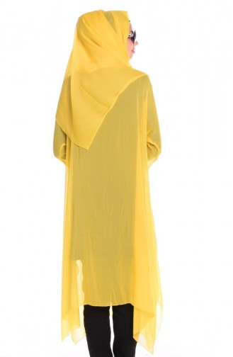 Ayşen Özen Şal Hırka Takım 5024-04 Sarı