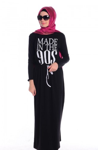 فستان أسود 3966-09