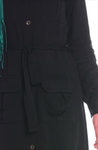 Esra Keküllüoğlu Tesettür Tunik 55089-06 Siyah