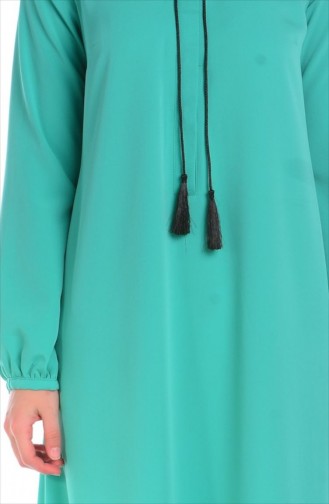 Robe Hijab Vert Clair 2154-08