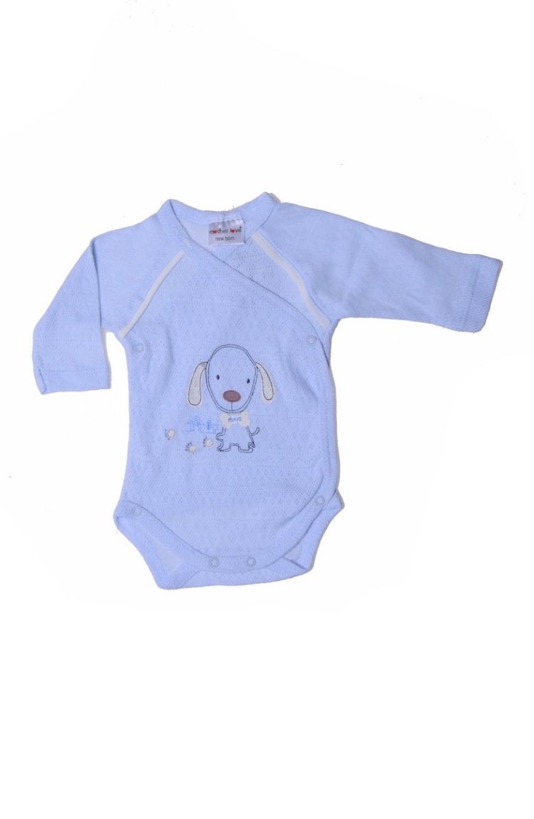Mother Love Zıbın Body 5373-01 Mavi