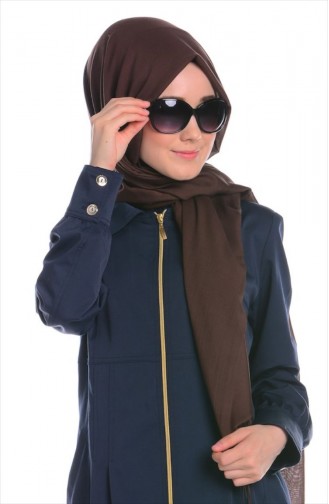 Tülbent Şal 07 Acı Kahverengi