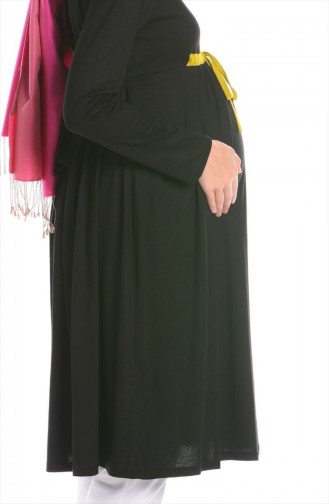 Tesettür Hamile Tunik 4000-01 Siyah