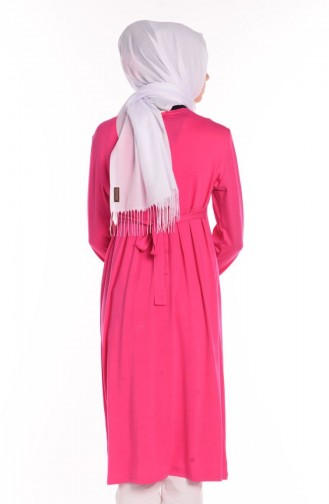 Tesettür Hamile Tunik 3996-04 Fuşya