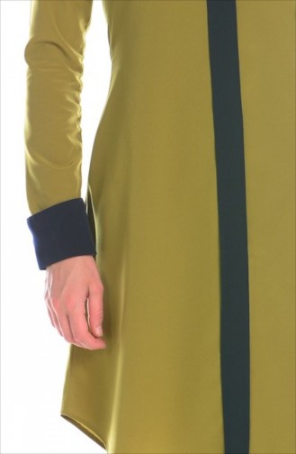 Tesettür Tunik Zernişan 4454-06 Su Yeşili