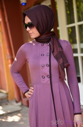 Hırka Tunik A1021-19 Gül Kurusu