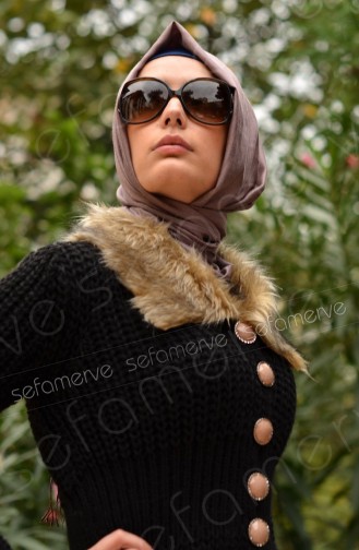 Hırka Tunik 1211-06 Siyah